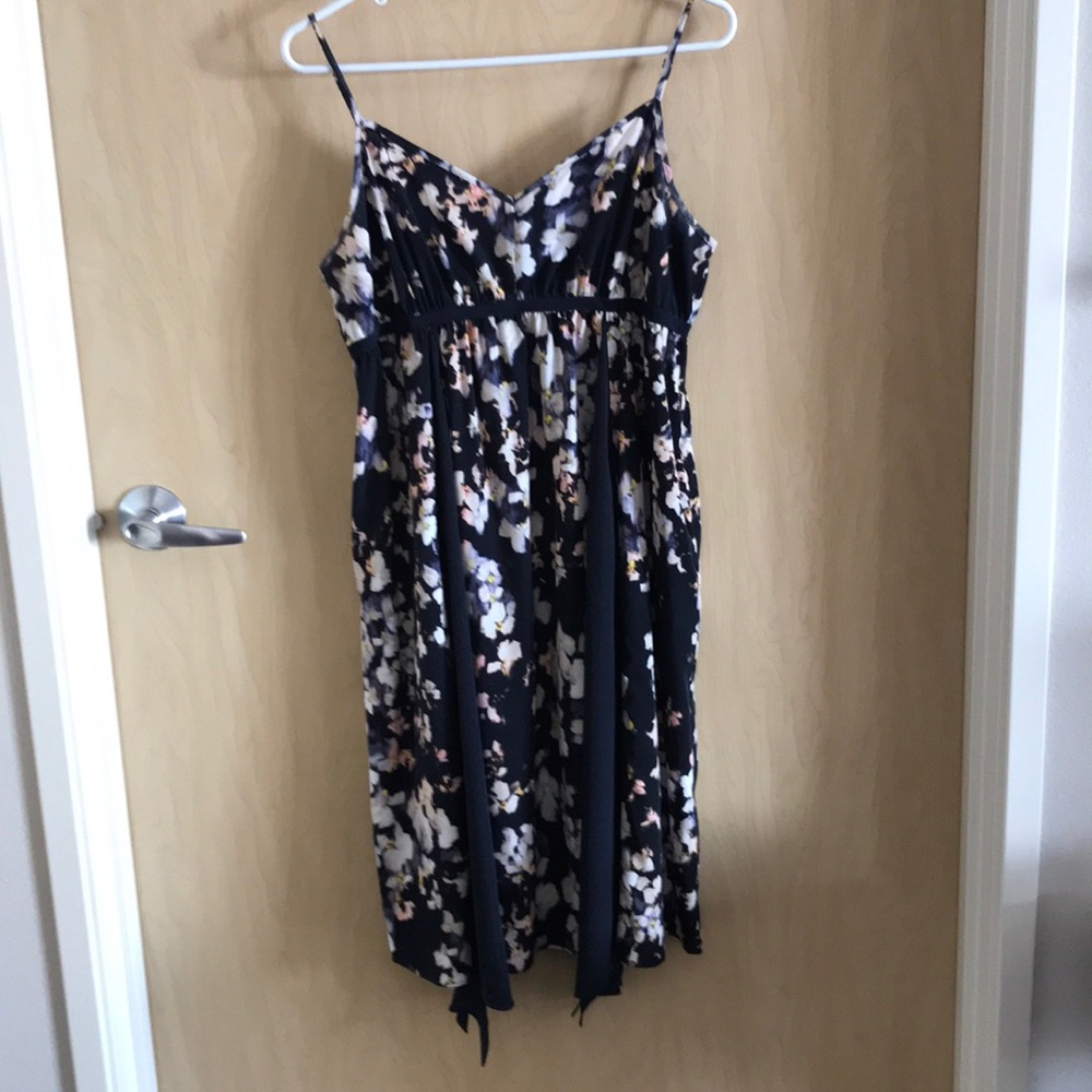 SIMPLY VERA VERA WANG | Floral Godet Empire Dress